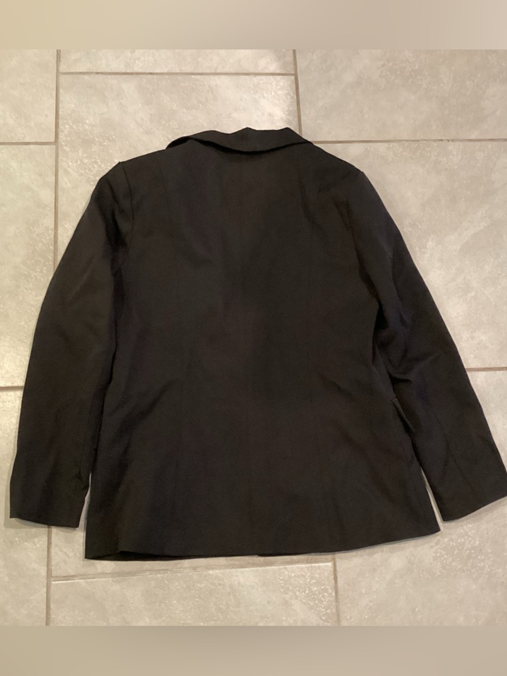 Classic Black Women's Blazer Jacket - Picture 3 of 5